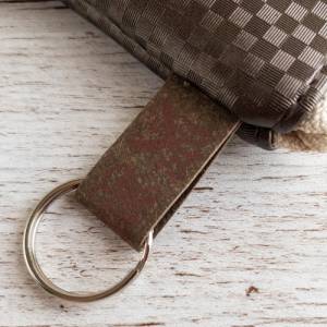 Mini-Portemonnaie aus Kunstleder / Schlüsselanhänger Tasche / Geldbörse mit Reißverschluss / Münzbörse / Marpoh Bild 4
