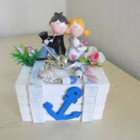 Geldgeschenk Hochzeit - Hochzeitstag Strand - Meer - Anker - Hochzeitsgeschenk - SaBienchenshop Bild 1