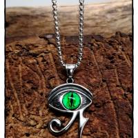 Anhänger Auge des Horus, Horus Auge, Amulett, Kette ägyptisches Auge, Halskette Bild 2