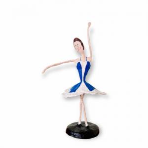 Figur Pop Art "Balletttänzerin und Ballerina" Skulptur Bild 3