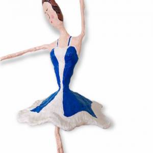 Figur Pop Art "Balletttänzerin und Ballerina" Skulptur Bild 5