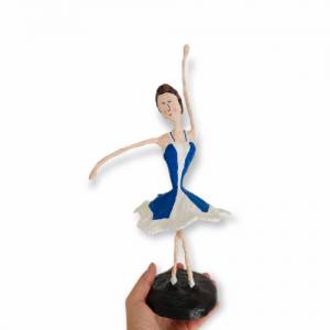 Figur Pop Art "Balletttänzerin und Ballerina" Skulptur Bild 7