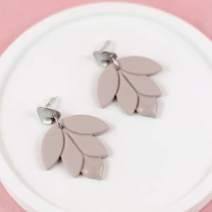 Boho Ohrringe - Blumen Hängeohrringe - Elegante Ohrringe für jeden Anlass - Ohrringe mit Lotusblüte - in über 40 Farben Bild 8