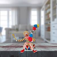 Moderne Skulptur Pop Art "Clown jongliert auf Trommel" Schreibtisch Dekoration Bild 9