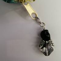 Außergewöhnlicher Schutzengel mit Totenkopf-Perle als Anhänger für deinen Schlüssel oder deine Tasche Bild 7