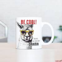 Tasse mit Spruch BE COOL! - Bürotasse, Kaffeetasse Bild 5