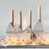 Silikon - Gießform  - Kerzenhalter Adventszahlen 1 – 4 Bild 4