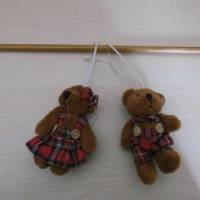 Schlüsselanhänger Bär Mädchen - Junge zum Basteln / Dekorieren von Geschenken  Teddybär - Bärenpark Bild 1