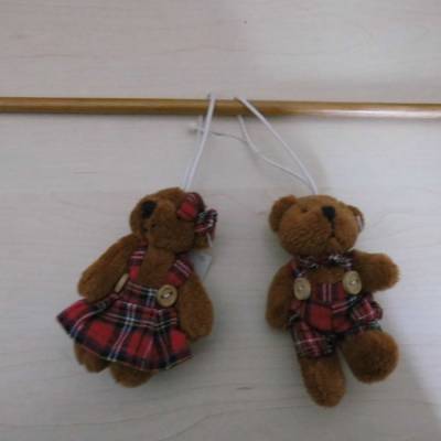 Schlüsselanhänger Bär Mädchen - Junge zum Basteln / Dekorieren von Geschenken  Teddybär - Bärenpark