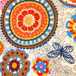 Frühlingshafter Baumwollüberzug für eine Taschentücherbox, Taschentüchersofa mit Manalas, Bild 7