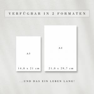 Produktivitätsplaner als PDF Version in Deutsch (A4 & A5) | 60 minimalistische Planerseiten zum ausdrucken oder digital Bild 4