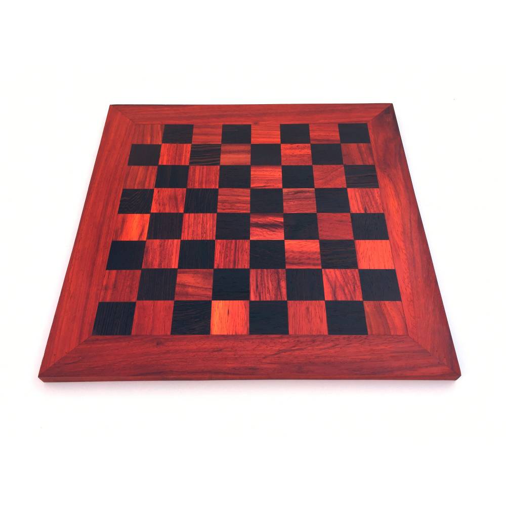 Schachspiel gerade Kante Größe wählbar ohne Schachfiguren Brett