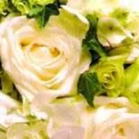 Servietten White Queen, 20 Lunchservietten mit weißen Rosen von Ternberger Bild 1