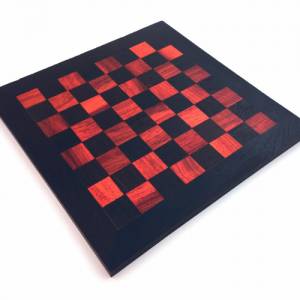 Schachspiel gerade Kante Größe wählbar ohne Schachfiguren Brett für Schach Schachspiel handgemacht aus Holz Bild 1