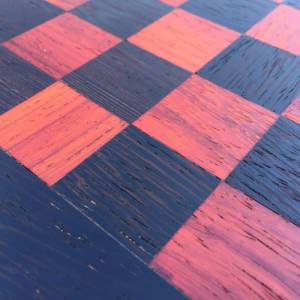 Schachspiel gerade Kante Größe wählbar ohne Schachfiguren Brett für Schach Schachspiel handgemacht aus Holz Bild 6