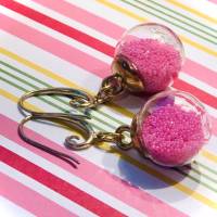 Ohrhänger "Pink Bubbles" Bild 1