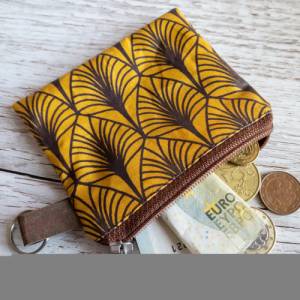 Mini-Portemonnaie aus Kunstleder / Schlüsselanhänger Tasche / Geldbörse mit Reißverschluss / Münzbörse / Marpoh Bild 9