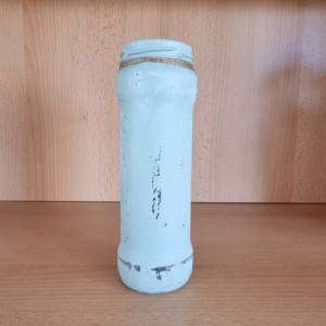 Kleine Vase in Grün, handbemalt in Shabby Chic Bild 8