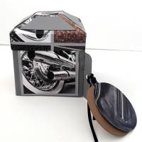 Geldgeschenk Geburtstag Mann Motorrad Geschenkbox Verpackung Bild 3