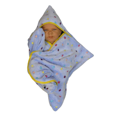 baby wrap kuscheliger schlafsack - strampelsack aus wellness fleece in sternenform