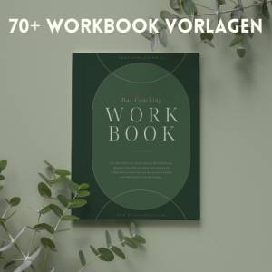 Coaching Workbook Vorlage Fiona, 70+ anpassbare Seiten in Canva in deutsch, einheitliche Design Vorlagen für Coaches, Le Bild 1