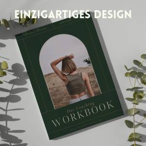 Coaching Workbook Vorlage Fiona, 70+ anpassbare Seiten in Canva in deutsch, einheitliche Design Vorlagen für Coaches, Le Bild 3
