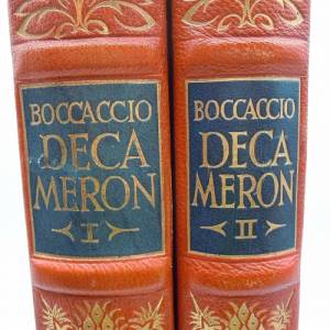 Giovanni Boccaccio’s Decameron von 1924 in 2 Bänden illustriert Bild 2