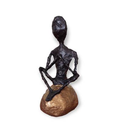 Skulptur "Yoga, Meditation und Entspannung" Figur