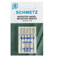 5 Schmetz Microtex Nadel, verschiedene Nadelstärke 60 / 70 / 80 / 90 zur Auswahl Bild 1