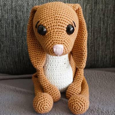 Häkelanleitung für den süßen Hasen Lisa!