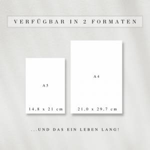 Selbstfürsorgeplaner als PDF Version in Deutsch (A4 & A5) | 50 minimalistische Planerseiten zum ausdrucken oder digital Bild 3
