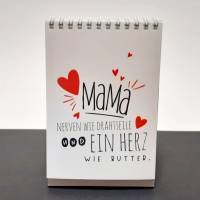 Mama Kalender Tischaufsteller mit Dankes-Sprüchen für jede Gelegenheit Bild 5