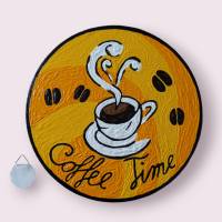 Deko Schild Coffee Time Pop Art Bild 10