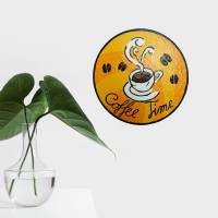 Deko Schild Coffee Time Pop Art Bild 7