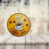 Deko Schild Coffee Time Pop Art Bild 8