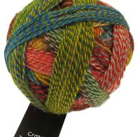 Schoppel Crazy Zauberball, Sockenwolle 4fach, 100 g, Farbe "Papagei" Bild 1