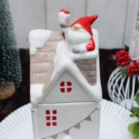 Gebäckdose Haus mit Wichtel Weihnachten Advent Bild 3