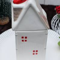 Gebäckdose Haus mit Wichtel Weihnachten Advent Bild 7