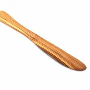 Frühstücksmesser Streichmesser Holzmesser handgemacht aus Olivenholz Bild 1