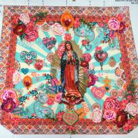 ♕ Canvas Panel Tasche mit Madonna Jesus Jesuskind Maria 125 x 150 cm Nostalgisch ♕ Bild 2