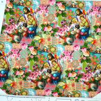 ♕ Canvas Panel Tasche mit Madonna Jesus Jesuskind Maria 125 x 150 cm Nostalgisch ♕ Bild 7