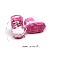 Baby Schuhe, Baby Geschenk, Taufe, Geburt Bild 2