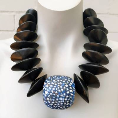 Halskette MAJAPAHIT ambra Schmuck