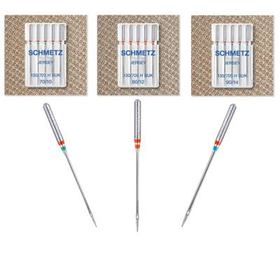 5 Schmetz Jersey Nadel 130 / 705 H SUK, verschiedene Nadelstärken zur Auswahl