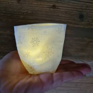 Lichtbeutel Lichterbeutel Engelszauber für Led Teelichter Bild 3
