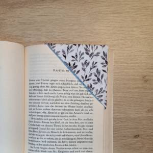 Ein PAAR Lesezeichen, Bookmark, Zero-Waste Leseband, zwei Leseecken Bild 1