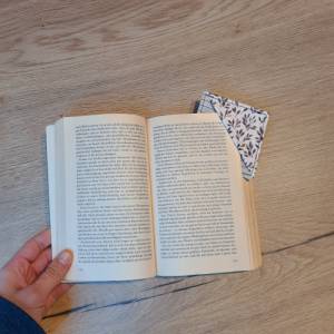 Ein PAAR Lesezeichen, Bookmark, Zero-Waste Leseband, zwei Leseecken Bild 3