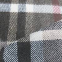 Mantelstoff Jackenstoff Wollmischung Karo grau- beige-burgunderrot (1m/22,-€ ) Bild 3