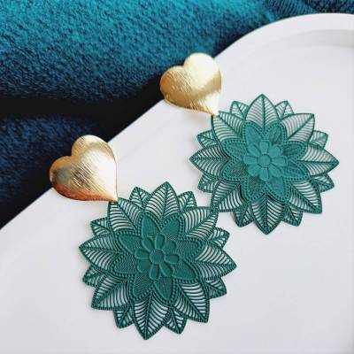 Ohrringe "Herzblumig"