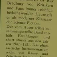 Der Illustrierte Mann ,Phantastische Erzählungen v. Ray Bradbury Bild 2